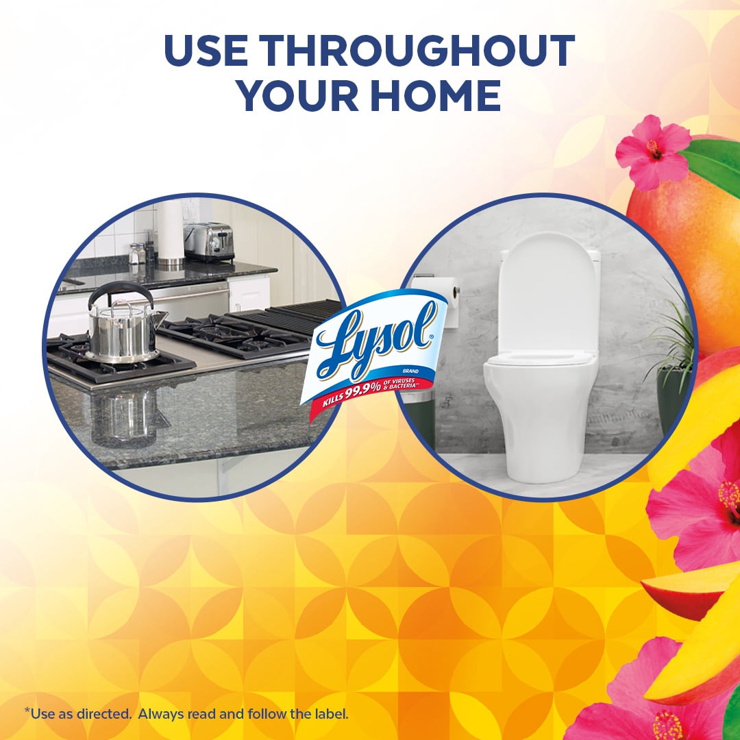 Lysol® All Purpose Cleaner Trigger - Brand New Day Mango Hibiscus, 650 mL