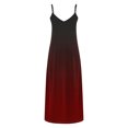 thumbnail image 4 of Ovzne Robes Grande Taille pour Femmes aux Formes Robe pour Femme Robes d'Été pour Femmes Imprimé Sans Manches Col Rond Robe Décontractée Robes Robe de Printemps Imprimée Liquidation, 4 of 5