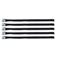 thumbnail image 2 of Press Buckle Strap, Zinc Alloy Buckle Reusable Tie Down Strap 0.8in Width 10pcs  For Motorcycle For Luggage, 2 of 8