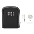 thumbnail image 2 of Combination Lock Box Key Lock Box Combination Lock Box Wall Mounted Waterproof Lock Box Inside And Outside Key Storage Box Combination Padlocks, 2 of 7