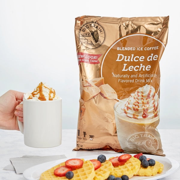 Big Train 3.5 lb. Dulce de Leche Blended Creme Frappe Mix