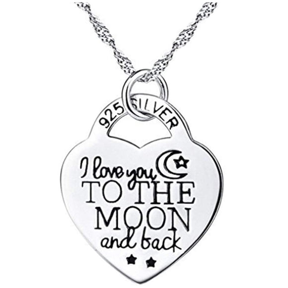 Dvkptbk Jewelry Bracelet Elegant Heart Pendant Necklace for Women Jewelry Accessories Gift Jewelry