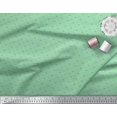 thumbnail image 1 of Soimoi Green Poly Georgette Fabric Anchor Hook & Small Country Flag Decor Fabric Printed Yard 42 Inch Wide, 1 of 3