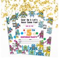 thumbnail image 1 of Darling Souvenir Multicolor Birthday Invitation Card 28 Pcs Fill or Write In Blank Invites Printable Party Supplies 5 x 7 Inches, 1 of 5