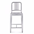 thumbnail image 3 of Nicer Furniture Brushed Anodized Aluminum Modern Counter Stools, 3 of 3