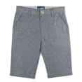 thumbnail image 1 of Buyless Fashion Shorts Garçon Pantalon devant Plat Coton Décontracté Coupe Droite, 1 of 7