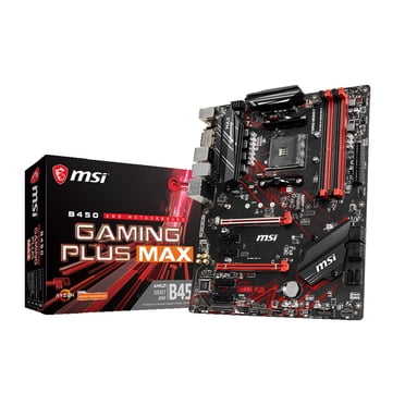MSI AMD ATX Carte Mère de Jeu, B450 Gaming PLUS MAX, AM4, DDR4