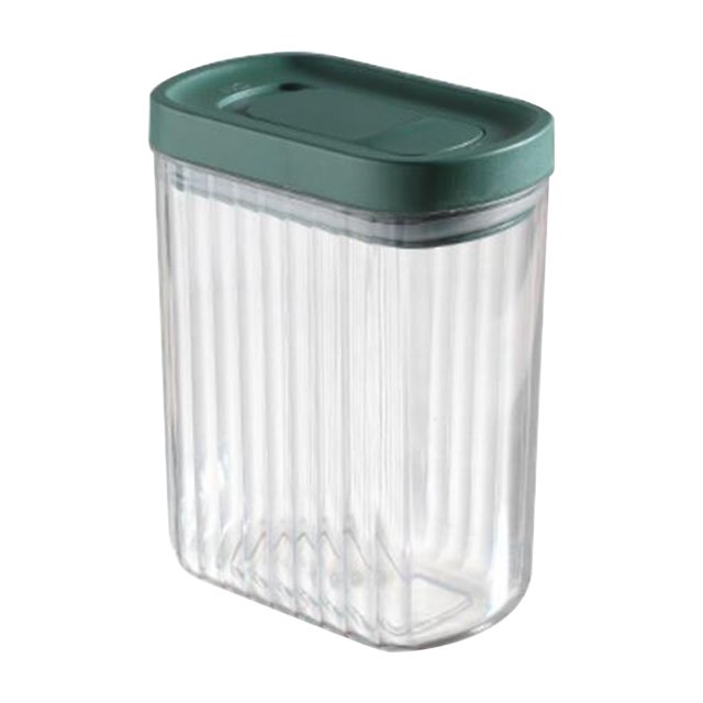 Plastic Food Storage Box with Airtight Seal for Kitchen Cereals Snacks and Dry Goods – 550 ml or 850 ml Capacity, Stackable Design