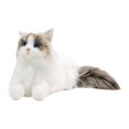 thumbnail image 1 of Siruishop Ragdoll Cat Stuffed Animal Comfortable Cat Doll for Kids Cat Lovers Children, 1 of 8