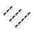 thumbnail image 1 of Unique Bargains 43.3' Non-Slip PU Tennis Racket Overgrip Tape Wraps with Hole White 12 Pack, 1 of 7