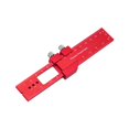 thumbnail image 2 of Aluminum Pocket Ruler Scribing Ruler Hole Punching Ruler Sliding Stop Durable Accurate Scale CNC Processes Ruler 16cm, 2 of 10