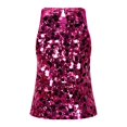 thumbnail image 4 of QATAINLAV Sacs à Main pour Femmes en Liquidation, Débardeurs à Paillettes à Dos Nu pour Femmes Sans Manches Scintillants à Paillettes Chemises de Fête Décontractées Col Rond Brillantes Robe de Bal Cocktail Soirée Rose Vif m, 4 of 8