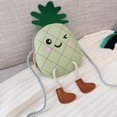 thumbnail image 4 of Jusqu'à 65 % de Rabais sur le Sac à Bandoulière Chaîne Motif Ananas Mignon pour Filles SMihono, Porte-Monnaie pour Enfants, 4 of 9