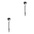 thumbnail image 3 of jesticaly 2Pcs Stainless Solar LED Lawn Lamp IP44 Outdoor Garden Pathway Landscape Lamp Green 2Set, 3 of 6