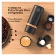 thumbnail image 5 of Electric Coffee Machine USB Charging Stainless Steel Express Coffee Maker Portable Mini Automatic Cleaning For Home Office , Removable Reservoir, 5 of 5