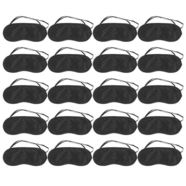 20Pcs Disposable Eye Masks Comfortable Eye Covers Sleep Shade Blindfolds Travel Sleeping Masks