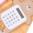 thumbnail image 4 of Cute Caculatators Caculatator Student Calculator Portable Calculator Mini Calculator Portable Calculator Cute Bear Style 8 Digit Calculator Mini Cartoon Calculator For Girl, 4 of 5