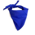 thumbnail image 1 of Lot de 8 Foulards Châles en Polyester Doux Balec (Bleu Royal Uni), 1 of 2