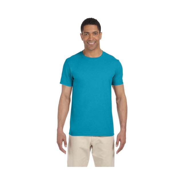 Gildan Men's Softstyle Preshrunk Tearaway Label T-Shirt, Style G64000