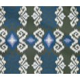 thumbnail image 4 of oneOone Cotton Flex Fabric Diamond & Swirl Ikat Print Fabric By The Yard 40 Inch Wide, 4 of 4