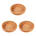 thumbnail image 1 of Thinsony Wicker Woven Round Snack Fruit Bowl Rattan Food Organizer Tray 25x5cm 3Set, 1 of 6