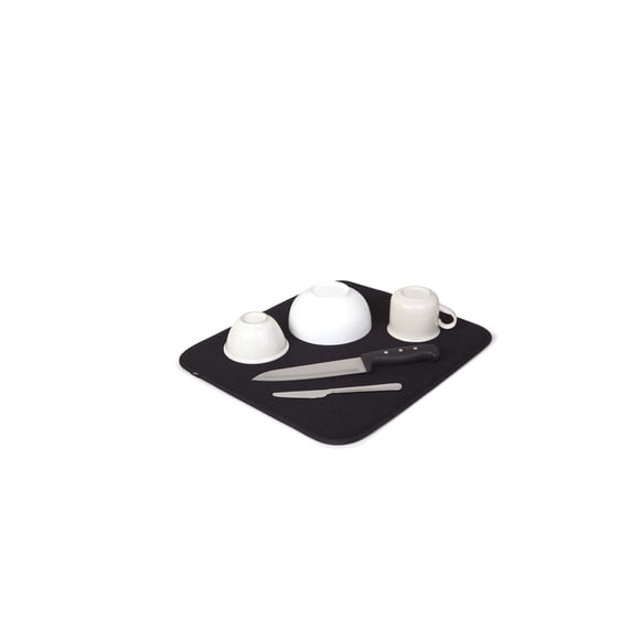 DRY MAT SMALL 16x18 BLACK