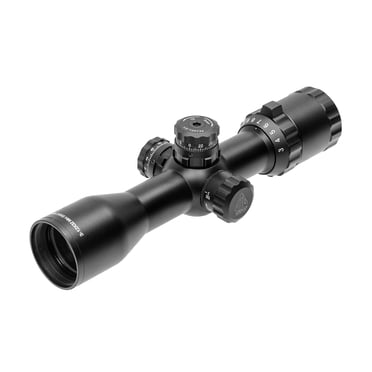 UTG 1" BugBuster 3-12X32 Scope, Side AO, Mil-dot, Dovetail Rings