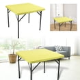 thumbnail image 1 of TIELUTT Upgrade Your Home Instantly with A Square Elastic Table Cover – Stretchable and Table Clothes 48 X 48 Reusable Tablecloth Table Cloths for 6 Foot Tables Table round Tablecloth Stretchy Table, 1 of 6