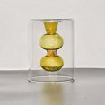 thumbnail image 2 of (Style 2 pink) Double-layer Aromatherapy Bottle Nordic Flower Arrangement Glass Vase, 2 of 14