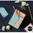 thumbnail image 4 of Inkdotpot Real Rose Gold Foil Merry And Bright Christmas Tags Favor Hang Paper Tags 50 Pieces, 4 of 6