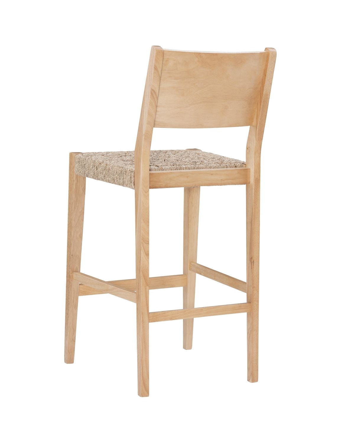 Tabouret de bar Parisi, Naturel (Lot de 2)