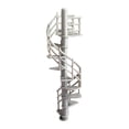 thumbnail image 3 of twisto Miniature Staircase Model 1/64 Scale Display Stand Platform Attic Ladder Diorama Scene Model Resin Material Suitable for Collectors Model Enthusiasts, 3 of 8