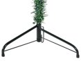 thumbnail image 4 of vidaXL Slim Artificial Half Christmas Tree with Stand Green 240 cm, 4 of 5
