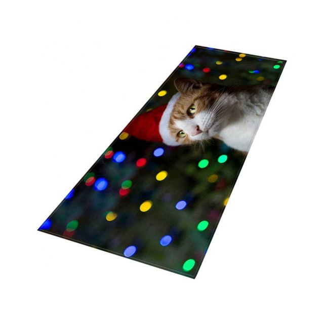 CLEARANCE!!Home Decoration Carpet Christmas Rug for Kitchen Bathroom Sitting Room Porch Entryway Area Rugs