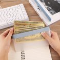 thumbnail image 3 of DEBGFS 8 Pcs Clear Cash Envelopes  Plastic Money Bags Money Bags with Zipper for Cash  Money Protector for Bills Bill Pockets Bags Cash Bags with Zipper Money Envelopes 4 Colors,4pcs, 3 of 7