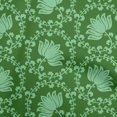 thumbnail image 1 of oneOone Rayon Green Fabric Asian Block Fabric For Sewing Printed Craft Fabric By The Yard 56 Inch Wide, 1 of 4