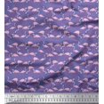 thumbnail image 1 of Soimoi Rayon Fabric Flamingo Bird Decor Fabric Printed Yard 56 Inch Wide, 1 of 3
