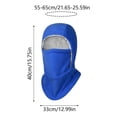 thumbnail image 2 of Unisex Windproof Thermal Ski Hood For Full Face Coverage In Cold Weather Ideal For Skiing Snowboarding Motorcycle And Outdoor Winter Sports, 2 of 4