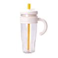 thumbnail image 2 of Fridja Home Decor Clearance Scald Proof Water Cup Heat Proof Plastic Straw Water Cup Ice Bar Water Cup Large Capacity Straw Drop Proof Portable Water Cups, 2 of 6