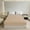 Khaki, variant on Waterproof Fitted Mattress Protector Non-Slip Bed Sheet Cover, Hypoallergenic Soft Fiber, 90x200cm Queen Size
