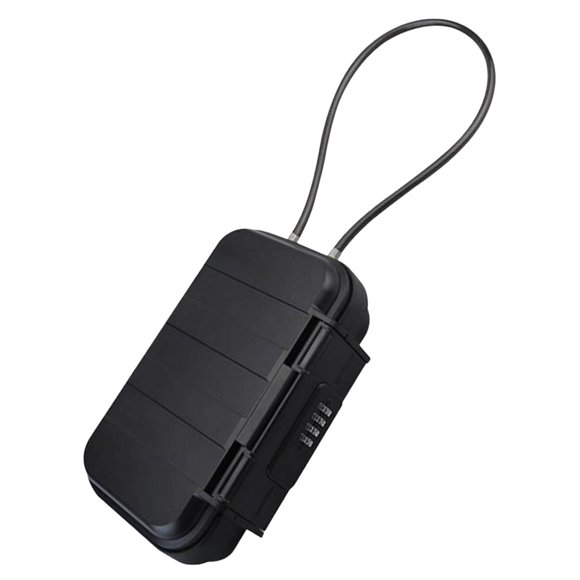 Coffre-Fort Portable avec Serrure à Combinaison en Alliage Robuste pour Organisation Domestique Gain de Place
