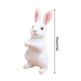 thumbnail image 2 of Adorable Realistic Rabbit Toy Soft And Cuddly Bunny Doll For Kids For Comfort And Sleep Ideal For Toddlers And Preschoolers, 2 of 3
