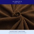 thumbnail image 4 of Subrtex Housse de Canapé Extensible 1 Pce Antidérapante, Motif à Grille Texturée, 4 of 6