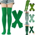thumbnail image 3 of letairis Complete Wardrobe Versatile Socks With Long Gloves Set Comfortable To Wear pink and white 1Set, 3 of 5