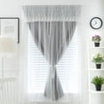 thumbnail image 2 of Curtains for Living Room,Living Room Curtains Embroidered Sheer Curtains - Light Filtering Opaque Phantom Mesh White Window Screen for Living Room Bedroom Living Room Decor, 2 of 6