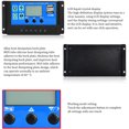 thumbnail image 4 of ziyahi Module de Charge/charge de Cellule Solaire pour Chargeur PAD Alimentation de Batterie Extérieure Régulateur LCD 50A 12V/24V, 4 of 9