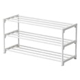 thumbnail image 3 of Sentmoon Shoe Rack for Entryway Shoe Rack for Dorm Shoe Rack Shoe Rack Storage Organizer with 3 Tiers Metal Shelves for Bedroom Closets Entry Dorm Room, 3 of 7