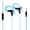 Blue, variant on Opolski 3.5mm Universal Ear Hook Wired Earphone Bass Stereo Sports Headphone with Mic