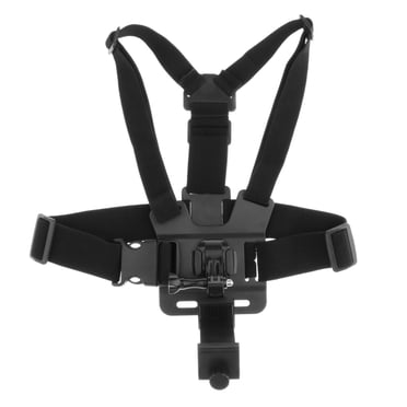 Smartphone Chest Mount Harness Strap Holder Phone Clip Adjustable for Outdoor Camping Mountains B