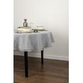 thumbnail image 4 of Thyme & Table 70" Round Tablecloth, Gray Lurex, 4 of 4